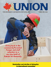 In the December 2012 issue of UNION:
