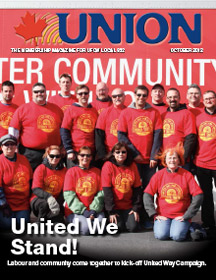 In the October 2012 issue of UNION: