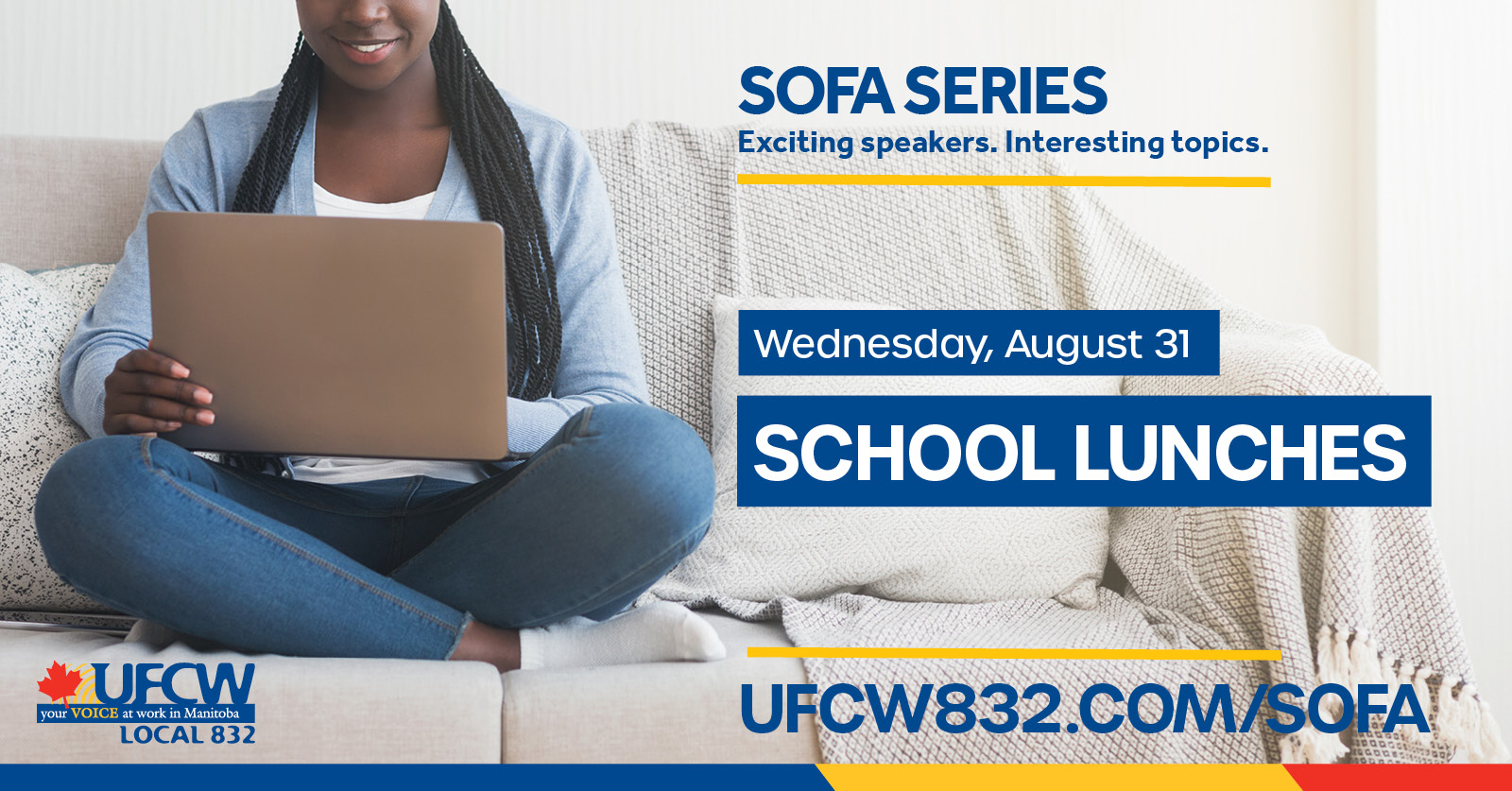 Sofa Series August - School Lunches