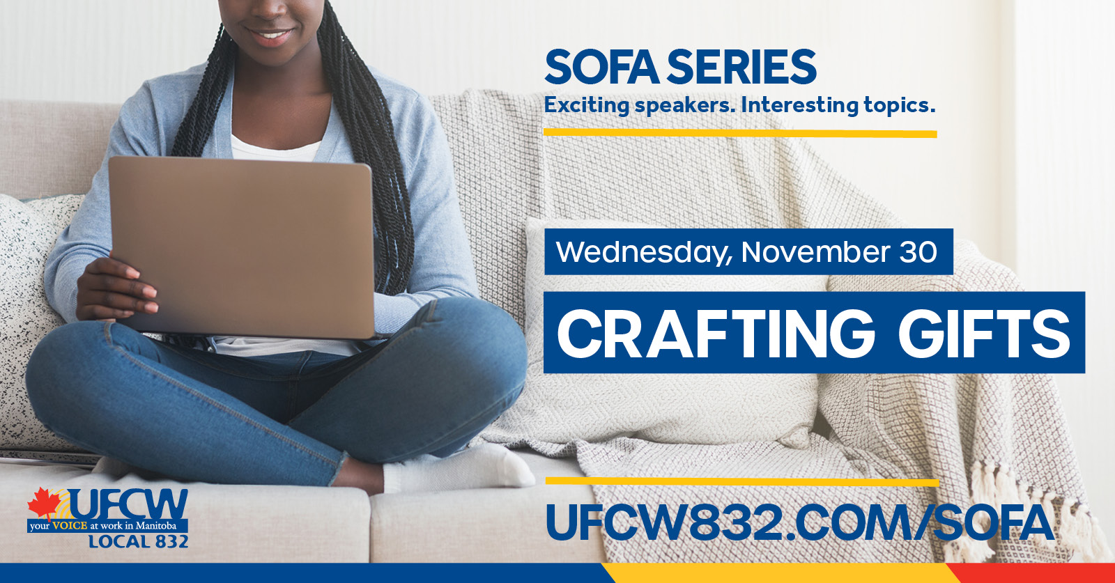 Sofa Series November: Crafting Gifts