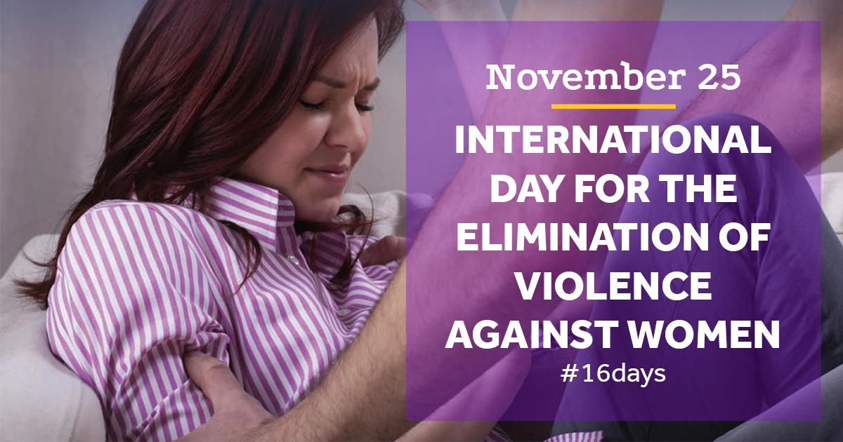 #16days of activism against gender-based violence